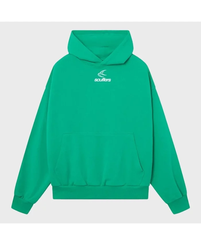 Scuffers CLG Pullover Hoodie Green Back