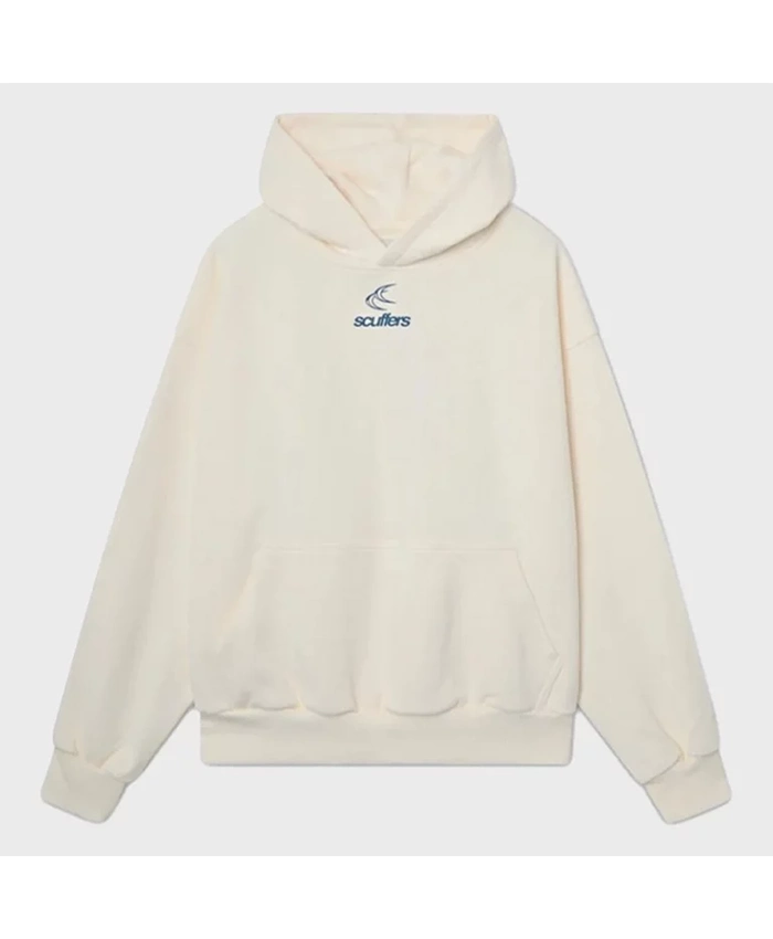 Scuffers CLG Pullover Hoodie White Back