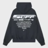 Scuffers Motor Studios Pullover Hoodie Black Back