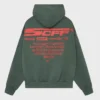 Scuffers Motor Studios Pullover Hoodie Green Back