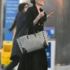 Shop Angelina Jolie Black Trench Coat