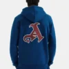 Shop Arsenal adidas 24 25 Blue Hoodie