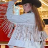 Shop Barretos Rodeo Festival 2025 Bruna Caretta Fringe Jacket