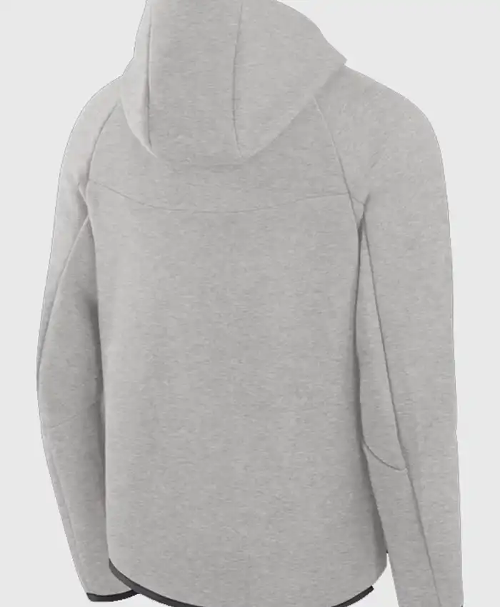 Shop Buffalo Bills Grey Nike Tech Fleece Windrunner Zip-up Hoodie