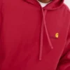 Shop Carhartt Loose Fit Red Hoodie