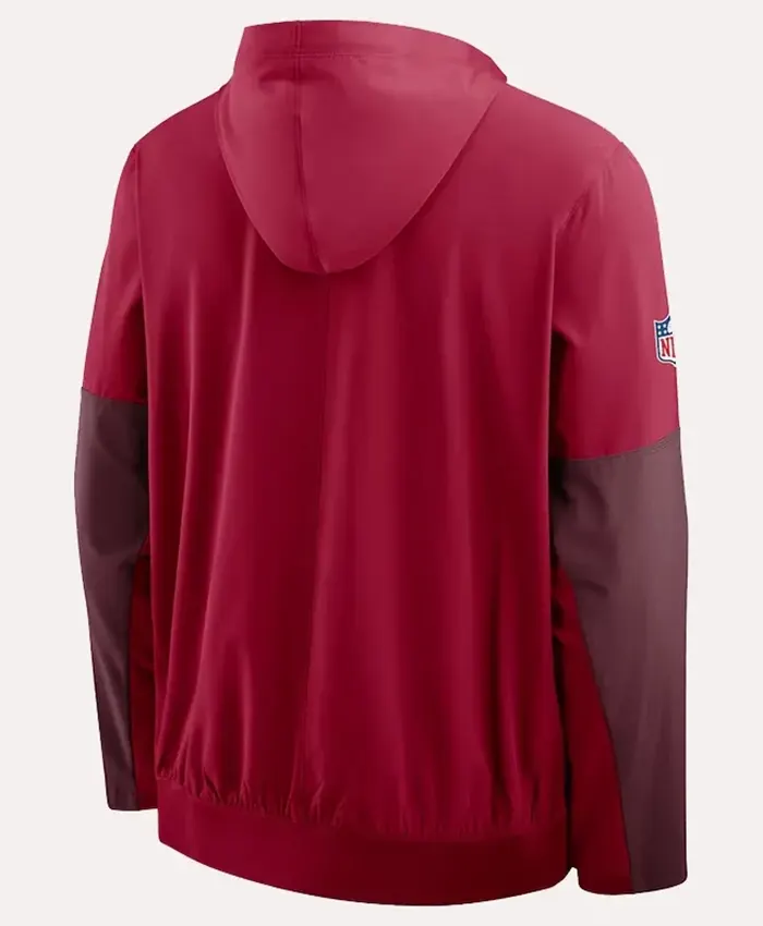 Shop Commanders Nike Sideline Anorak Half Zip Hoodie Jacket