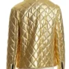 Shop Dorinda Medley The Traitors US S04 Gold Quilted Jacket