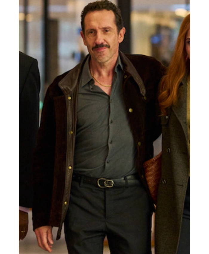 Shop Jacob Derwig Amsterdam Empire S01 Black Suede Jacket