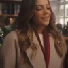 Shop Jana Kramer The Christmas Ring Grey Trench Coat
