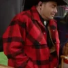 Shop Jonathan Bennett Finding Mr Christmas S02 Red Plaid Jacket