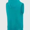 Shop Miami Dolphins Sideline Aqua Sleeveless Hoodie