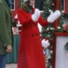 Shop Monica A Christmas Angel Match Red Wool Coat