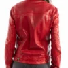 Shop Murder in a Small Town S02 Red Leather Jacket