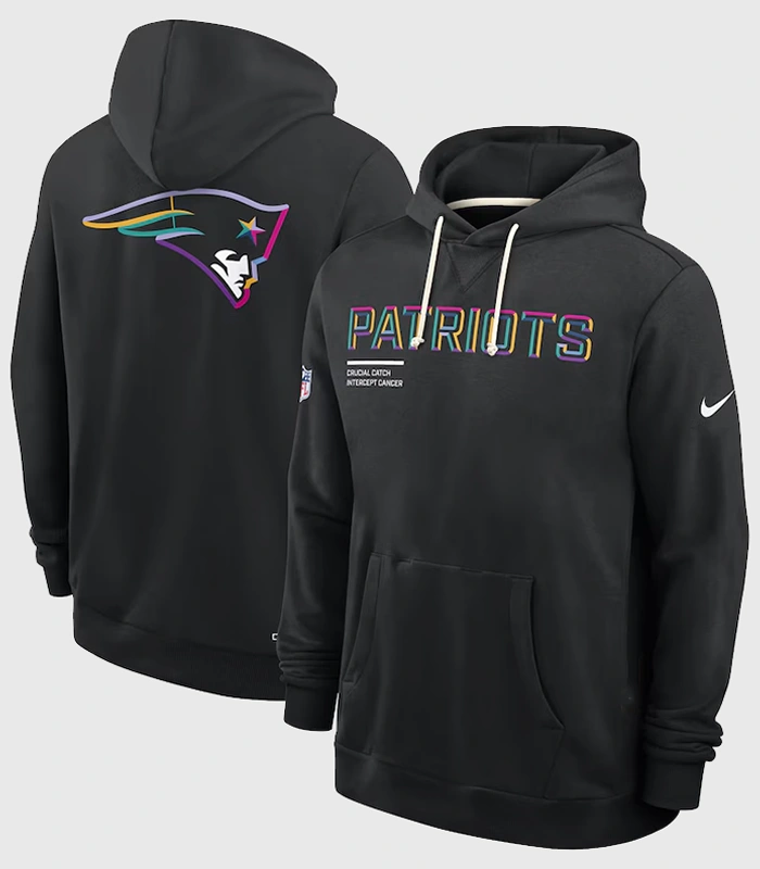 Shop New England Patriots 2025 Black Hoodie