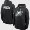 Shop Philadelphia Eagles Sideline Black Hoodie