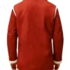 Shop Santa Claus Red Christmas Shearling Jacket