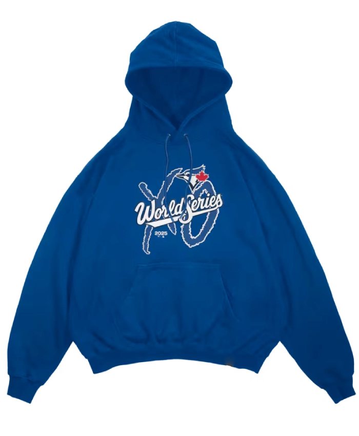 Shop Toronto Blue Jays x The Weeknd World Series Pullover Hoodie