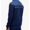 Shop Vincent Cassel Bange Blue Track Jacket