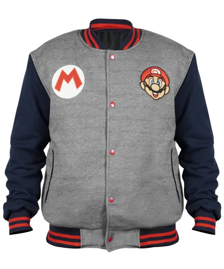 Super Mario Varsity Jacket