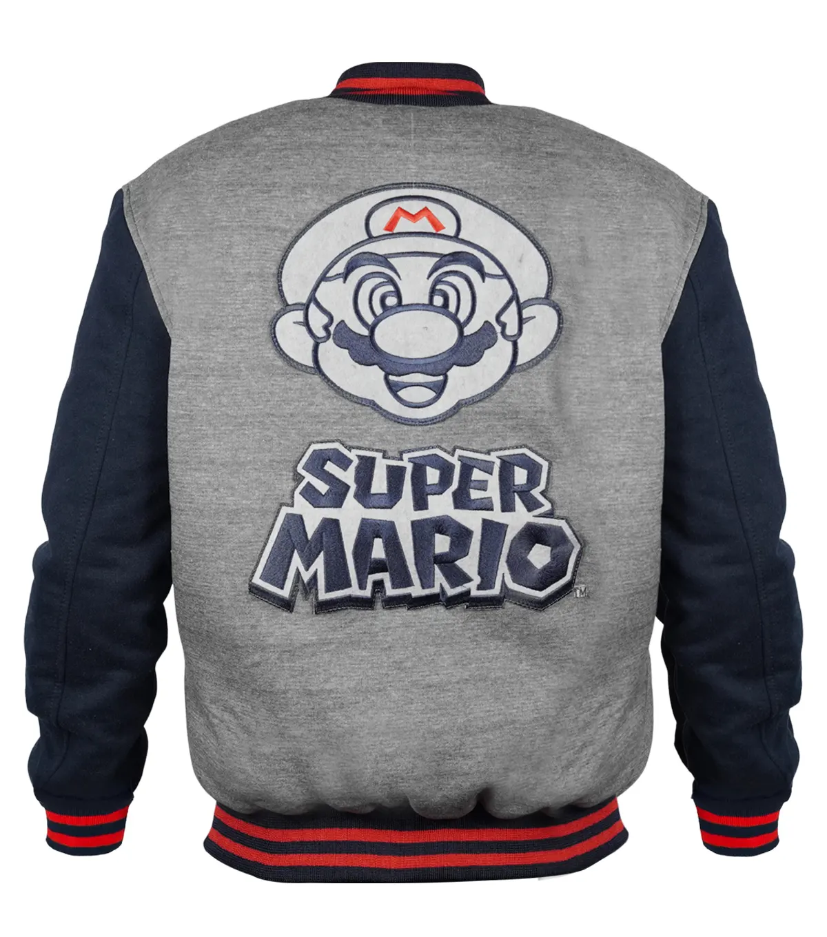 Super Mario Varsity Jacket For Men And Women