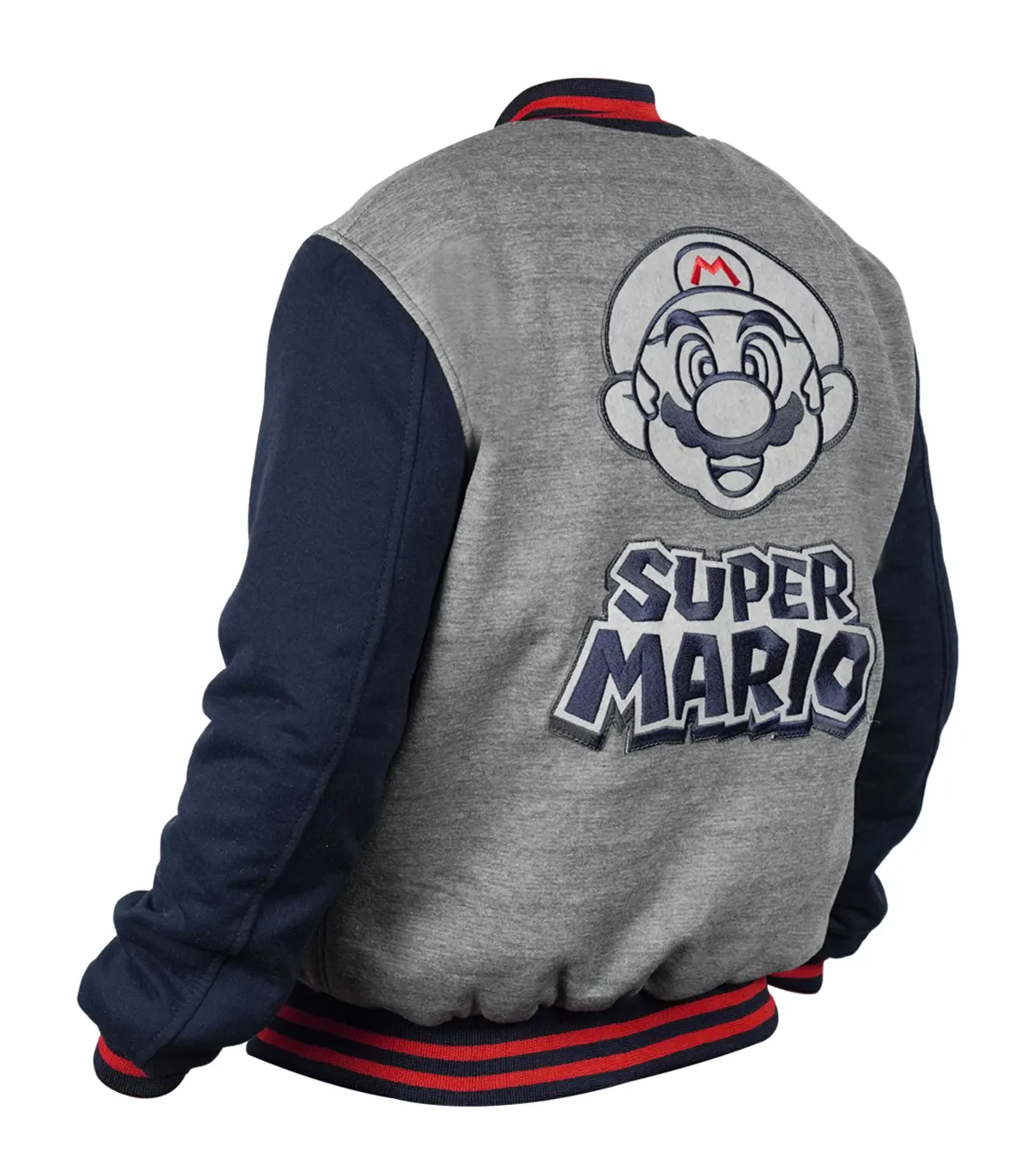 Super Mario Varsity Jacket For Men