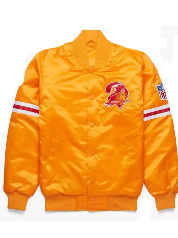 Tampa Bay Buccaneers Satin Orange Jacket