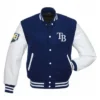 Tampa Bay Rays Blue and White Varsity Jacket