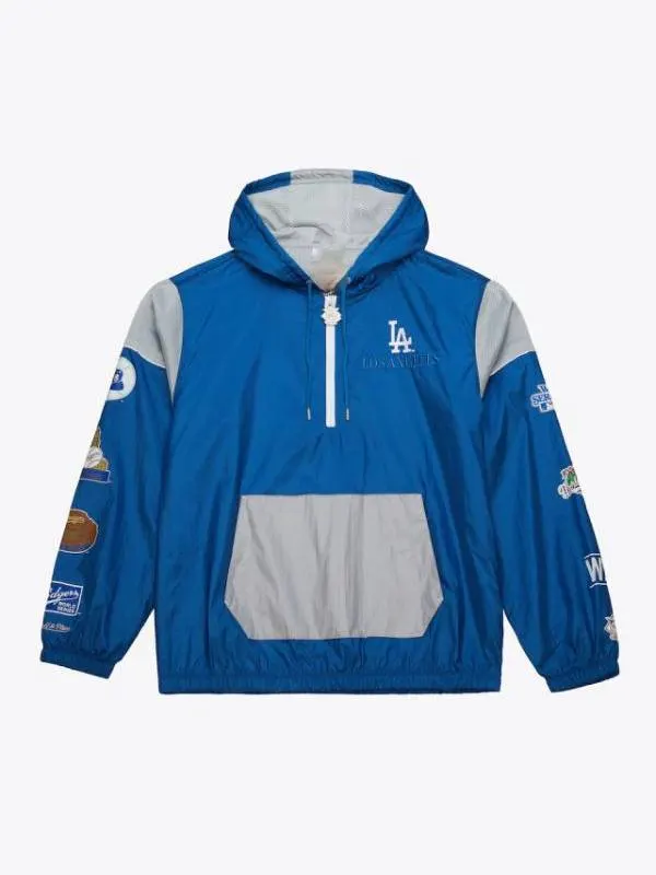 Team Los Angeles Dodgers Anorak Windbreaker Jacket