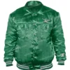 Team Philadelphia Eagles Silver Tab Trucker Green Jacket