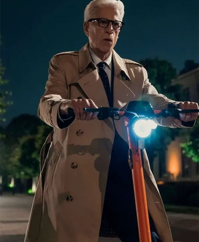 Ted Danson A Man On The Inside S02 Beige Coat For Sale