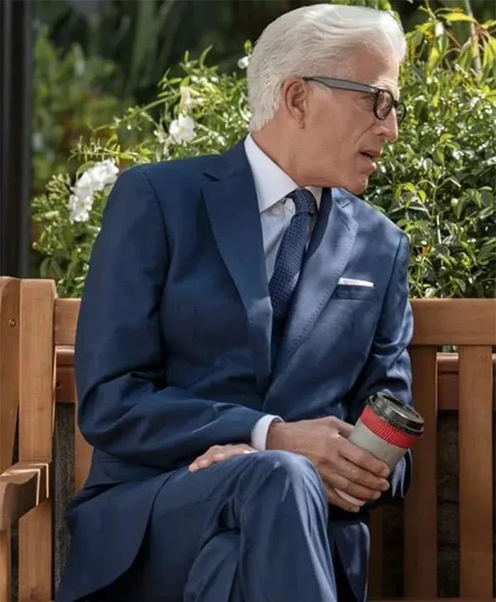 Ted Danson A Man On The Inside S02 Blue Blazer For Sale