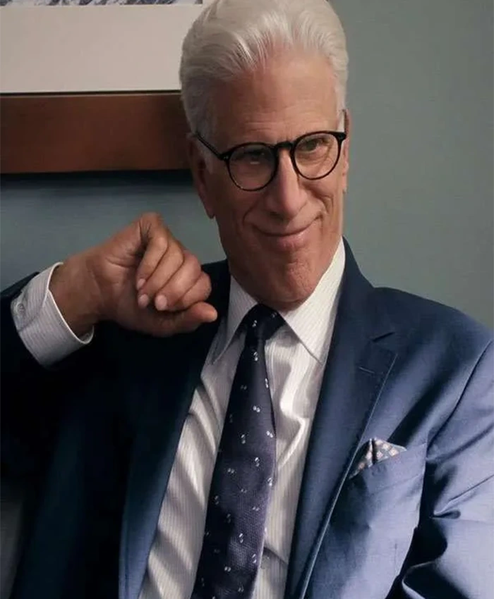 Ted Danson A Man On The Inside S02 Blue Blazer