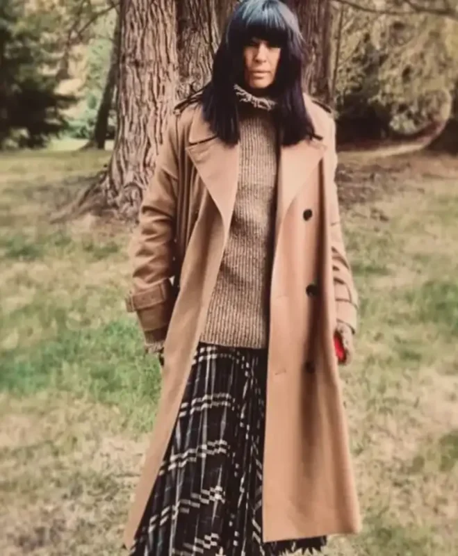 The Celebrity Traitors Claudia Winkleman Trench Coat