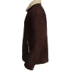 Rick Grimes The Walking Dead Season 5 brown leather jacket with classic rugged styling