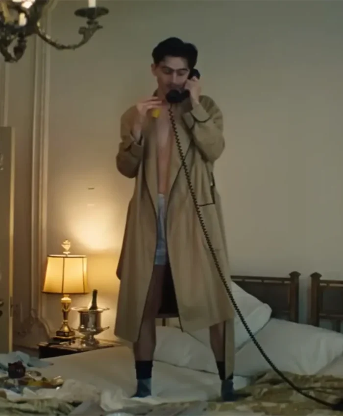 Timothée Chalamet Marty Supreme Beige Long Coat