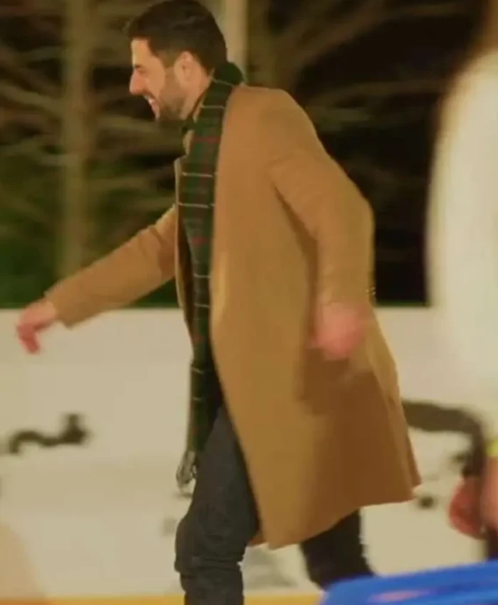 Tom Gipson Christmas in Mistletoe Brown Coat