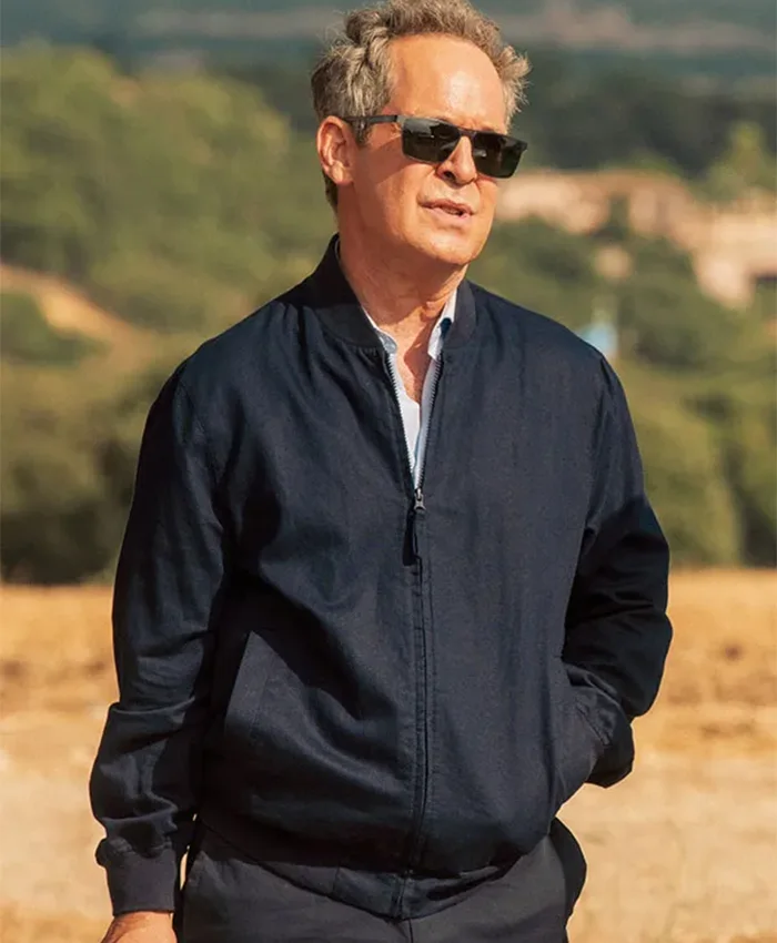 Tom Hollander The Iris Affair S01 Bomber Jacket