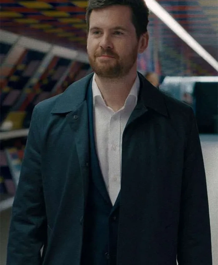 Tom Riley Down Cemetery Road S01 Black Coat