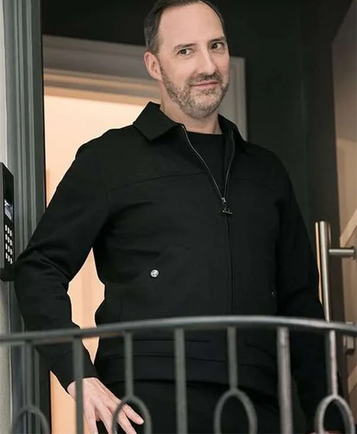 Tony Hale Elsbeth S03 Black Jacket