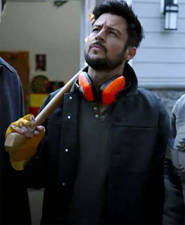 Tyler Hynes Three Wisest Men Black Leather Jacket