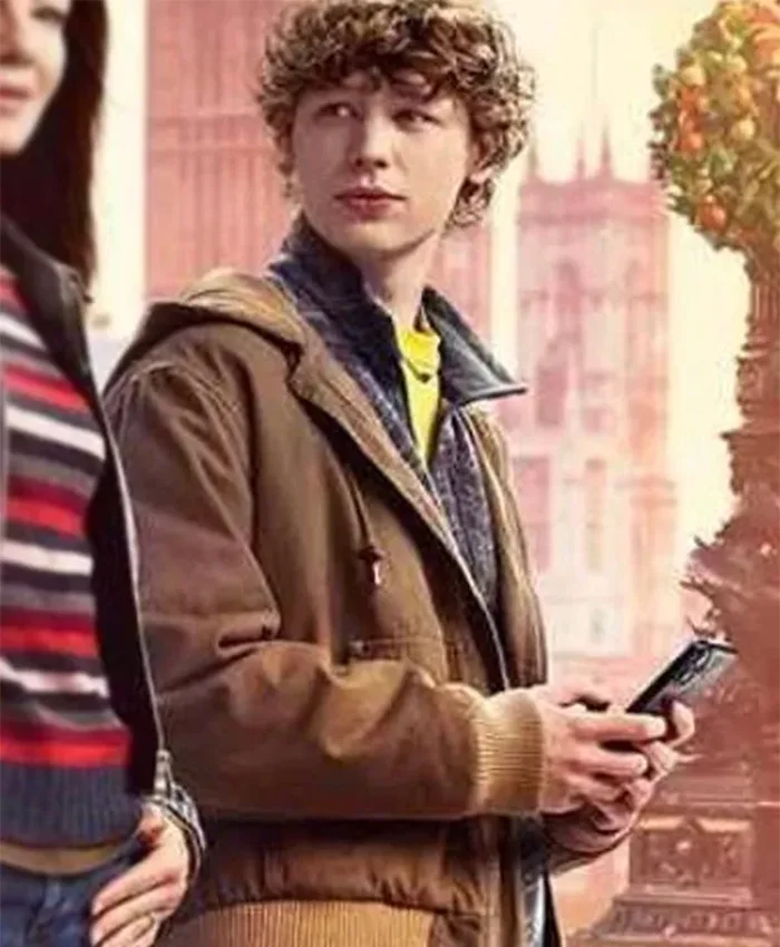 Van Crosby The Family Plan 2 Brown Jacket For Sale