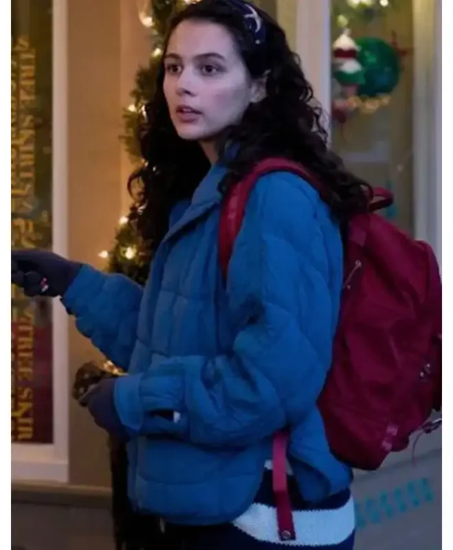 Violet Wilner Mistletoe Murders Blue Jacket