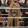 WWE RAW 2025 Seth Rollins Check Trench Coat For Sale