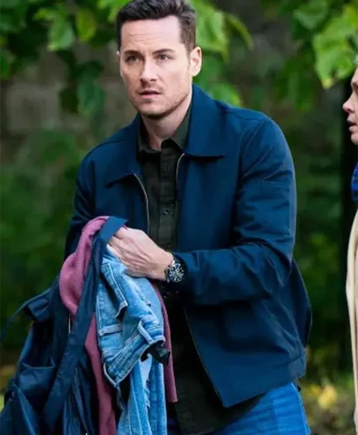 Wesley Mitchell FBI International S04 Blue Cotton Jacket For Sale