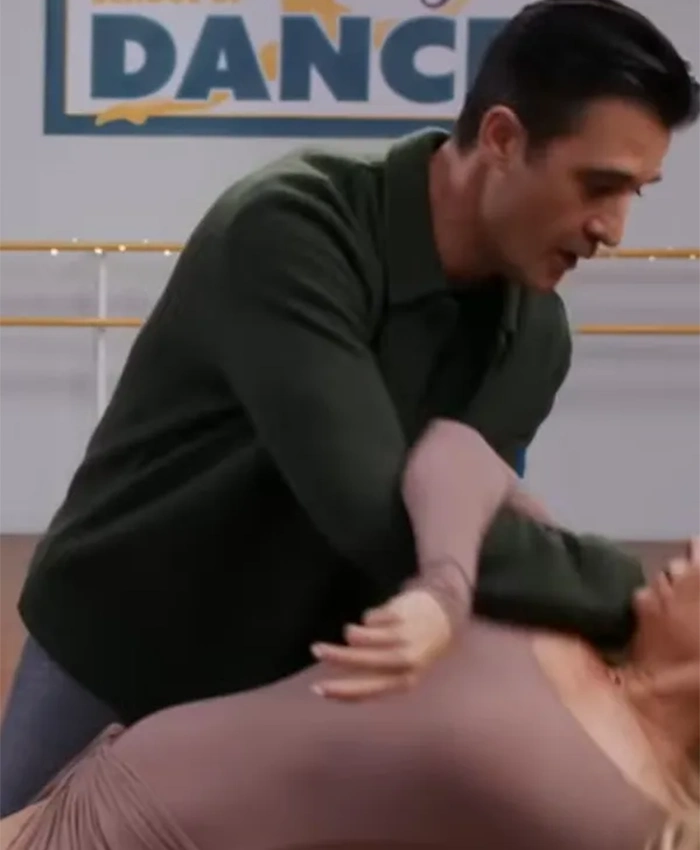 Will Jones Christmas in the Ballroom Green Jacket For Sale