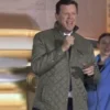 Willie Geist Today Green Quilted Jacket