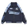 Women Blue Cinnamoroll Polyester Racer Jacket