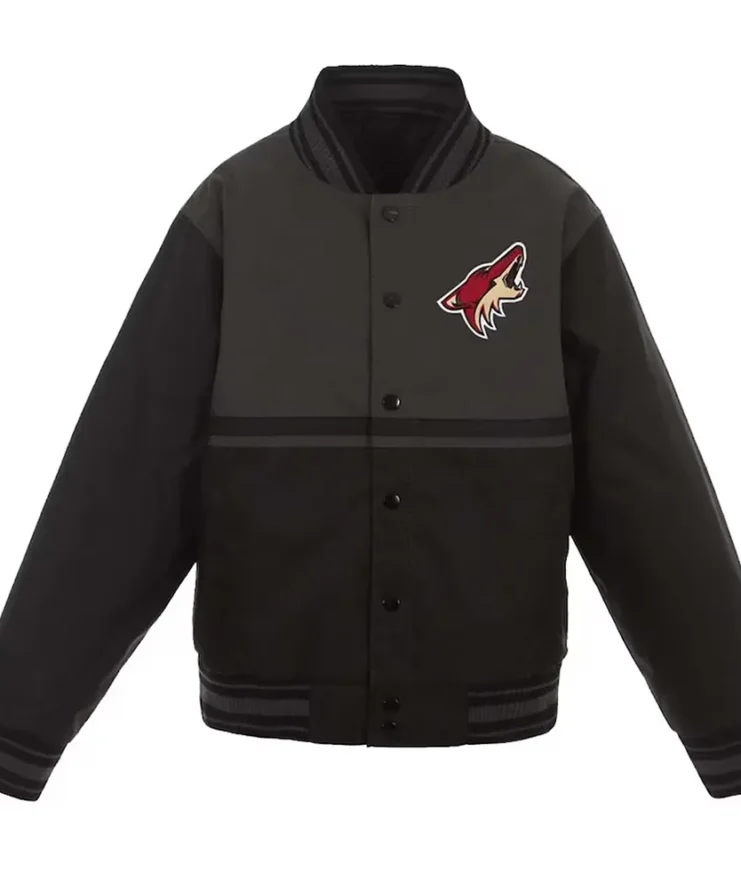 Youth Arizona Coyotes Poly Twill Jacket