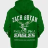 Zach Bryan 2024 Eagles Green Hoodie For Sale