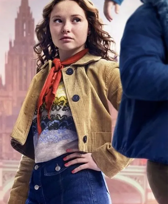 Zoe Colletti The Family Plan 2 Corduroy Jacket For Sale